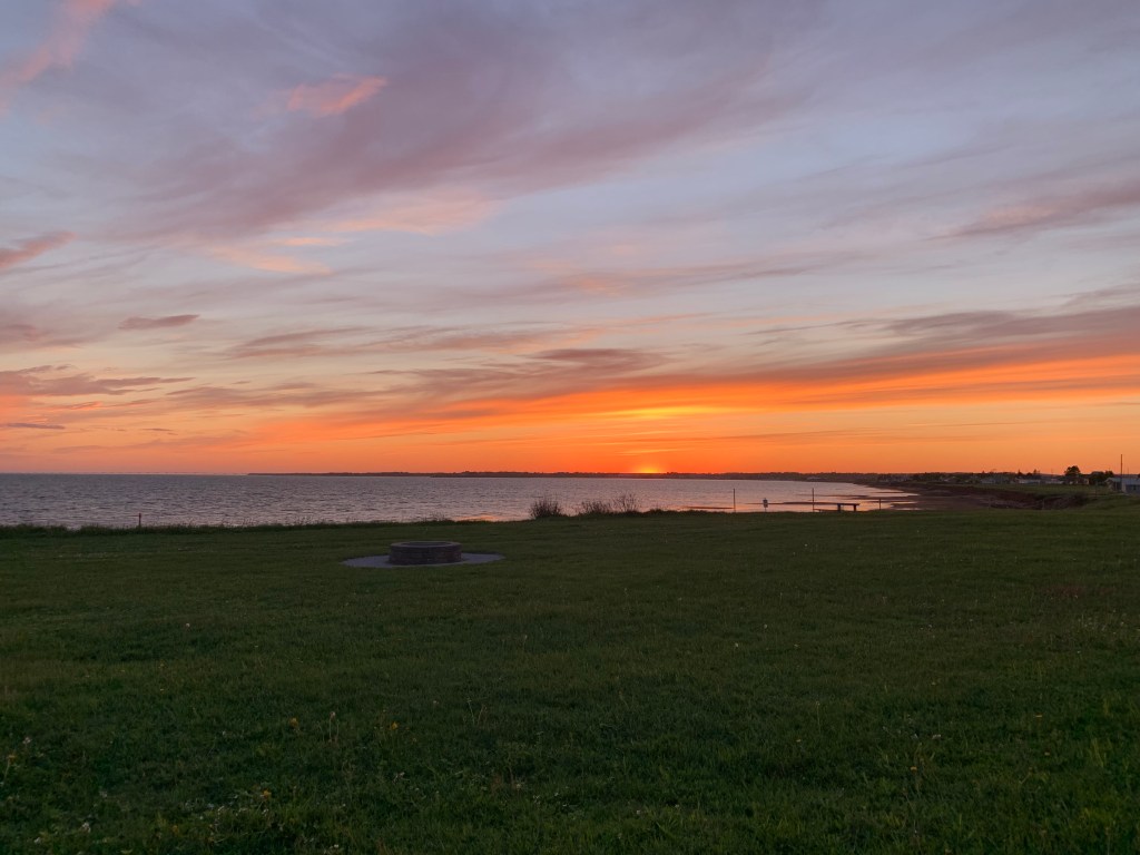 Sunset over Northumberland Strait